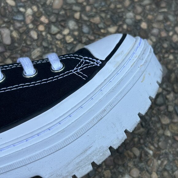 Converse Chuck Taylor All Stars Lugged Heel Hi Top Sneakers Size 7 - Picture 8 of 12